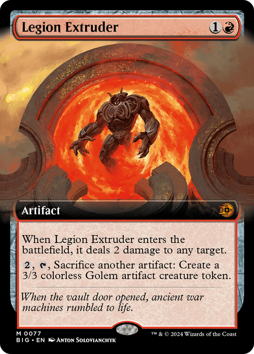 Legion Extruder (Extended Art) [BIG-077] - The Big Score