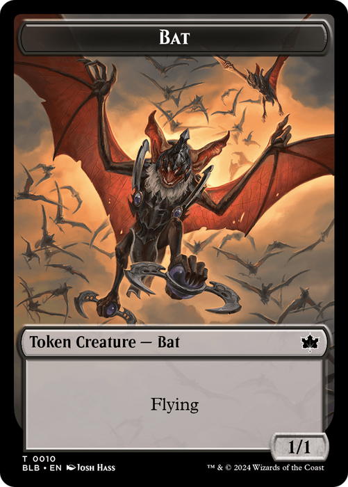 Bat [TBLB-010] - Bloomburrow Tokens