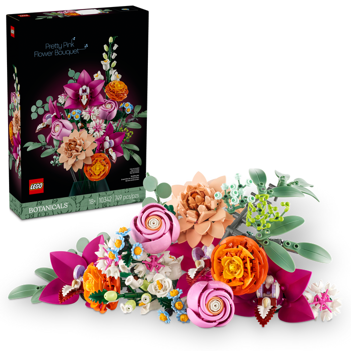 LEGO - Botanicals - Pretty Pink Flower Bouquet