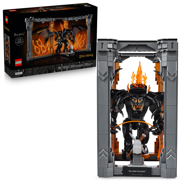 LEGO - Icons - The Lord of the Rings: Balrog™ Book Nook