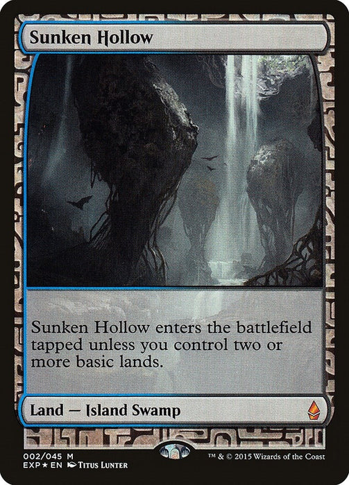Image for Sunken Hollow (2) (Foil) [Zendikar Expeditions] - Magic: The Gathering
