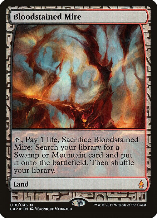 Image for Bloodstained Mire (18) (Foil) [Zendikar Expeditions] - Magic: The Gathering