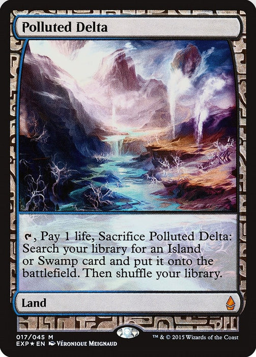 Image for Polluted Delta (17) (Foil) [Zendikar Expeditions] - Magic: The Gathering