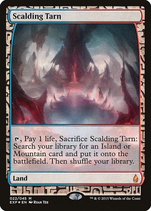 Image for Scalding Tarn (22) (Foil) [Zendikar Expeditions] - Magic: The Gathering