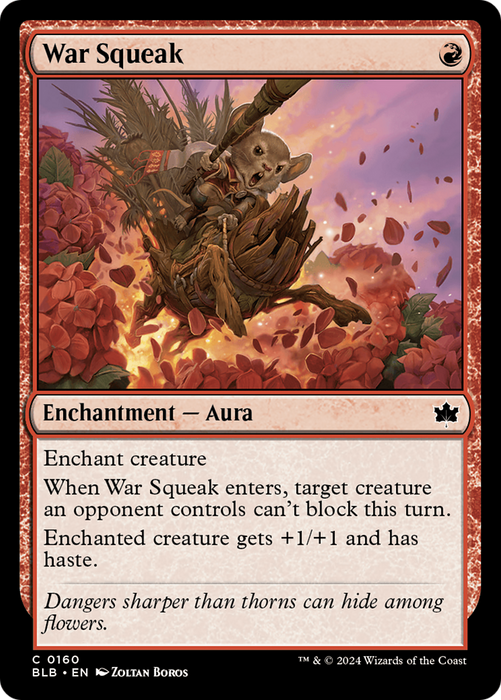 War Squeak [BLB-160] Foil - Bloomburrow