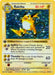 Image for Raichu (014/102) (Unlimited Holofoil) [Base Set (Shadowless)] - Pokemon