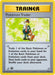 Image for Pokemon Trader (077/102) (Unlimited) [Base Set (Shadowless)] - Pokemon