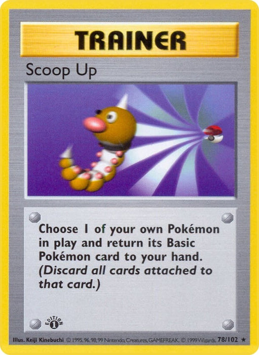 Image for Scoop Up (078/102) (Unlimited) [Base Set (Shadowless)] - Pokemon