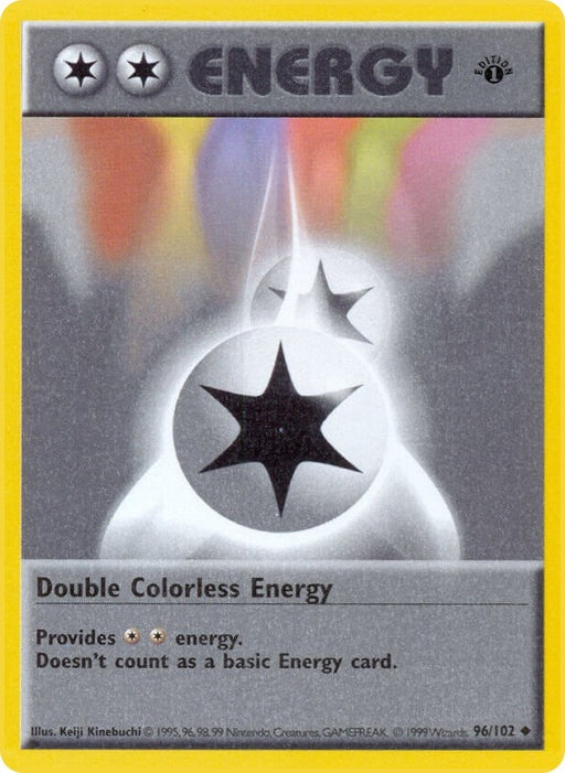 Image for Double Colorless Energy (096/102) (Unlimited) [Base Set (Shadowless)] - Pokemon