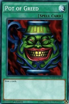 Pot of Greed (YGLD-ENB26) Unlimited [King of Games: Yugi's Legendary Decks]