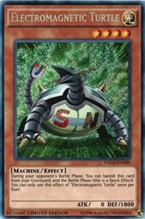 Electromagnetic Turtle (YGLD-ENA00) Limited [King of Games: Yugi's Legendary Decks]