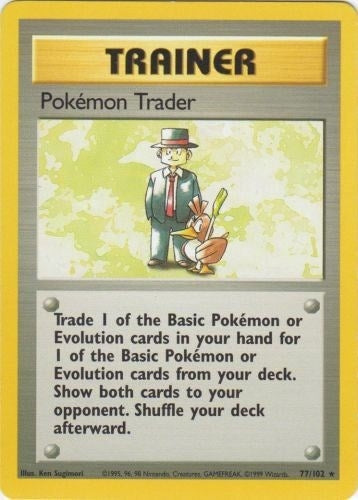 Image for Pokemon Trader (077/102) [Base Set] - Pokemon