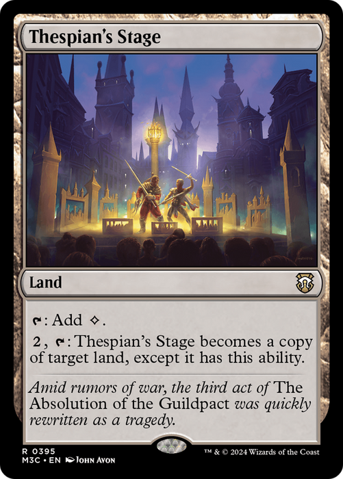 Thespian's Stage [M3C-395] - Modern Horizons 3 Commander