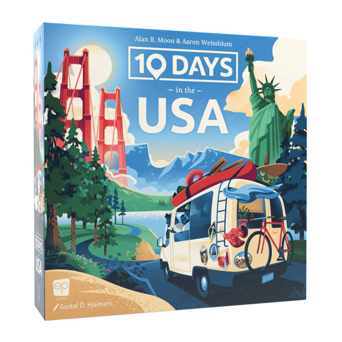 10 Days in the USA - Board Game