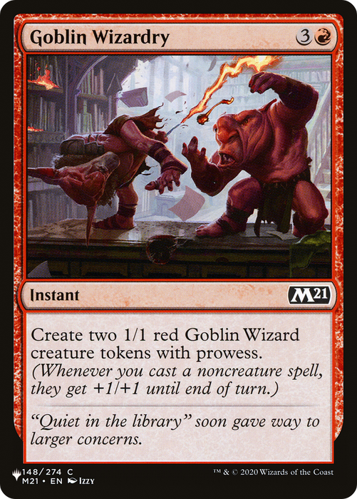 Goblin Wizardry [PLST-M21-148] - The List