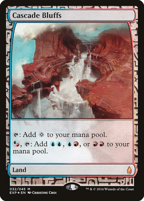 Image for Cascade Bluffs (32) (Foil) [Zendikar Expeditions] - Magic: The Gathering