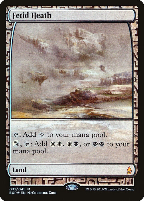 Image for Fetid Heath (31) (Foil) [Zendikar Expeditions] - Magic: The Gathering