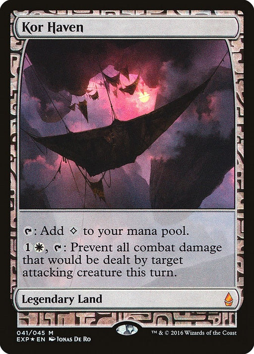 Image for Kor Haven (41) (Foil) [Zendikar Expeditions] - Magic: The Gathering