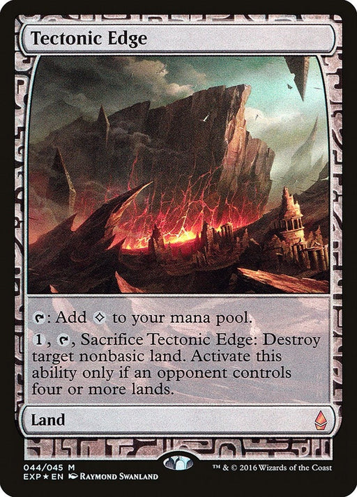 Image for Tectonic Edge (44) (Foil) [Zendikar Expeditions] - Magic: The Gathering