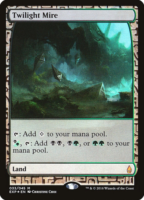 Image for Twilight Mire (33) (Foil) [Zendikar Expeditions] - Magic: The Gathering