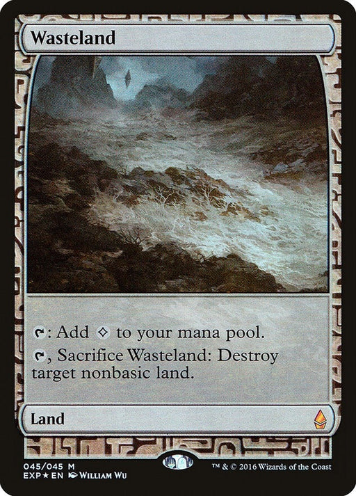 Image for Wasteland (45) (Foil) [Zendikar Expeditions] - Magic: The Gathering
