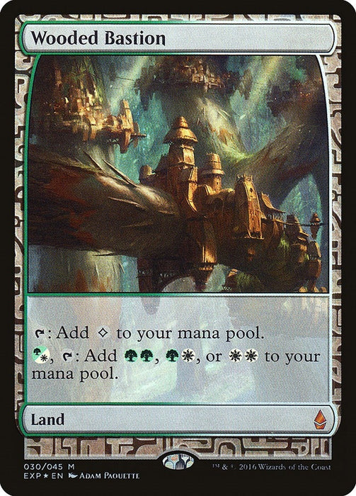 Image for Wooded Bastion (30) (Foil) [Zendikar Expeditions] - Magic: The Gathering