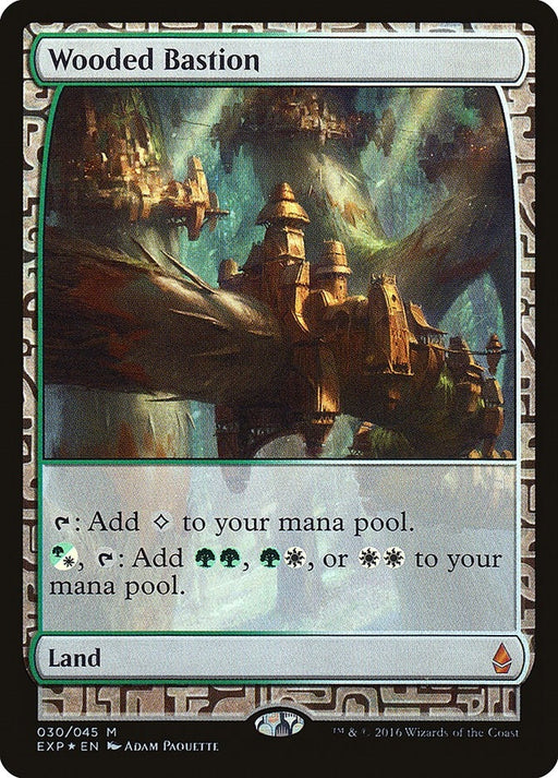 Image for Wooded Bastion (30) (Foil) [Zendikar Expeditions] - Magic: The Gathering