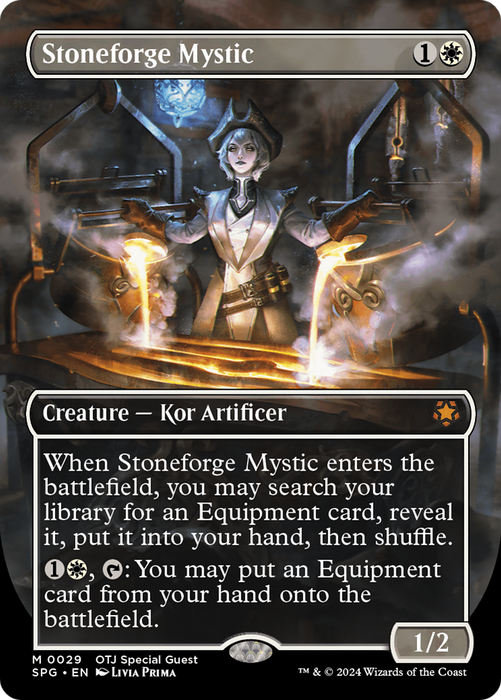 Stoneforge Mystic (Borderless) [SPG-029] Foil - Special Guests