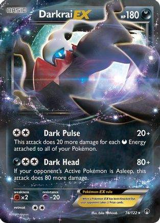 Darkrai EX (74/122) [XY: BREAKpoint]