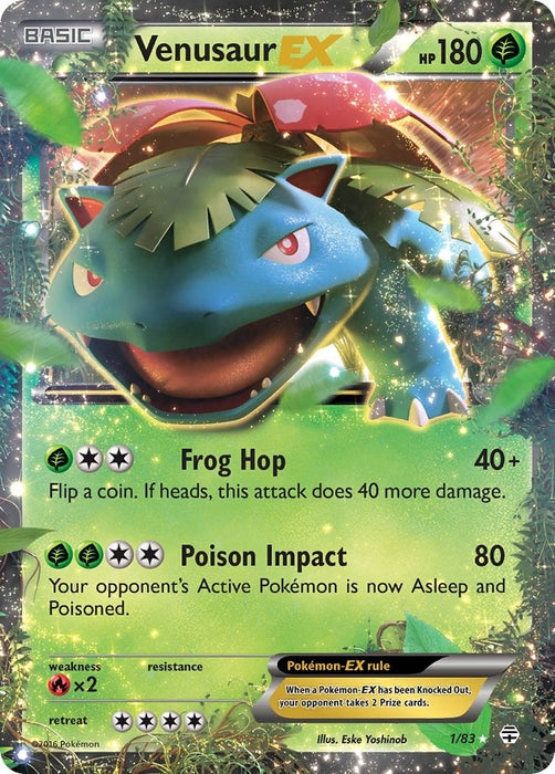 Image for Venusaur EX (1/83) (Holofoil) [Generations] - Pokemon