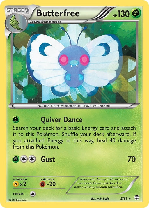 Image for Butterfree (5/83) (Holofoil) [Generations] - Pokemon