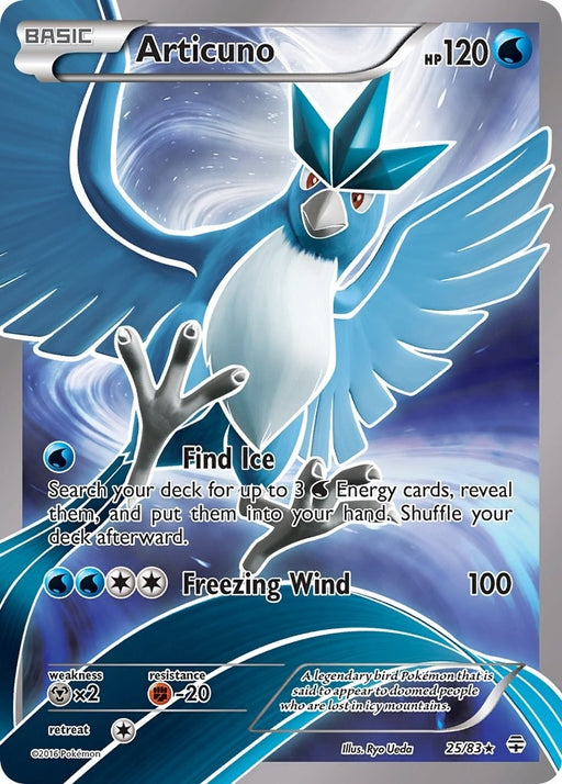 Image for Articuno (25/83) (Holofoil) [Generations] - Pokemon