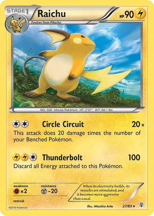 Image for Raichu (27/83) (Holofoil) [Generations] - Pokemon