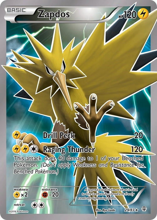 Image for Zapdos (29/83) (Holofoil) [Generations] - Pokemon