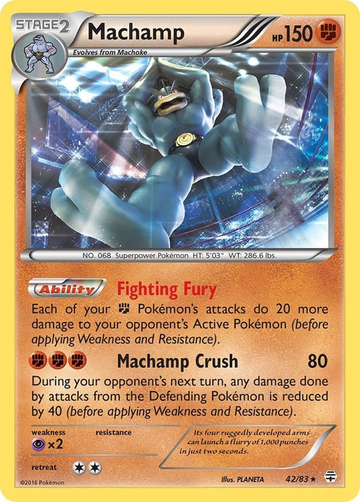 Image for Machamp (42/83) (Holofoil) [Generations] - Pokemon