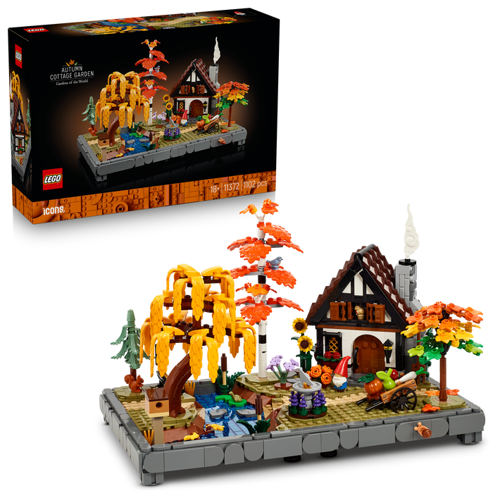 LEGO - Icons - Autumn Cottage Garden