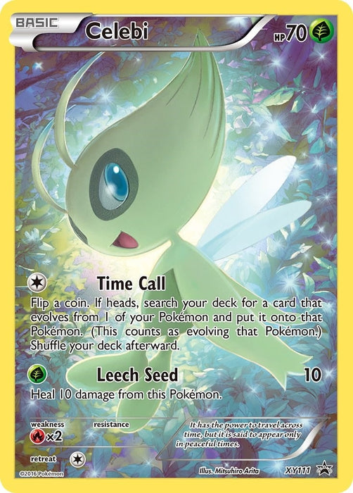 Image for Celebi - XY111 (XY111) (Holofoil) [XY Promos] (PR) - Pokemon