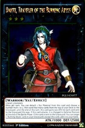 Dante, Traveler of the Burning Abyss (PGL3-EN077) 1st Edition [Premium Gold: Infinite Gold]