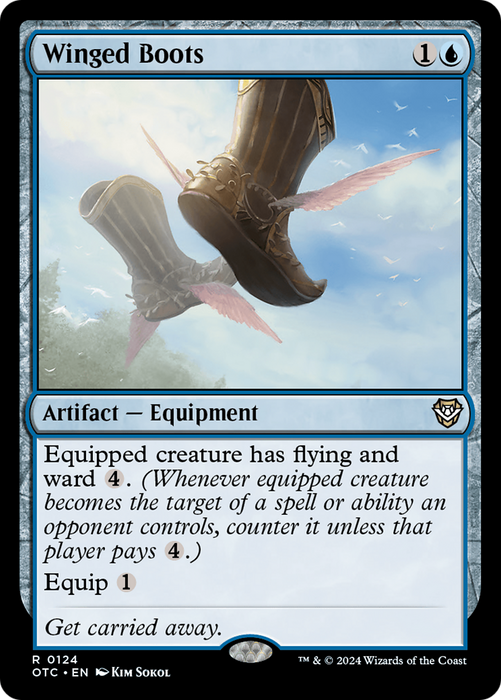 Winged Boots [OTC-124] - Outlaws of Thunder Junction Commander