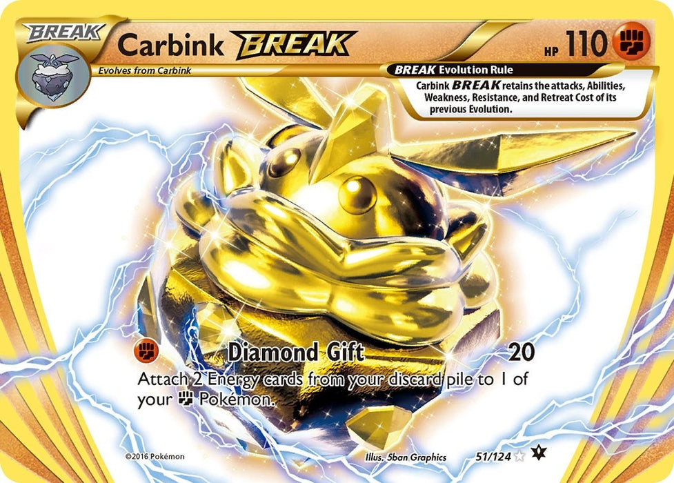 Image for Carbink BREAK (51/124) (Holofoil) [XY - Fates Collide] (FCO) - Pokemon