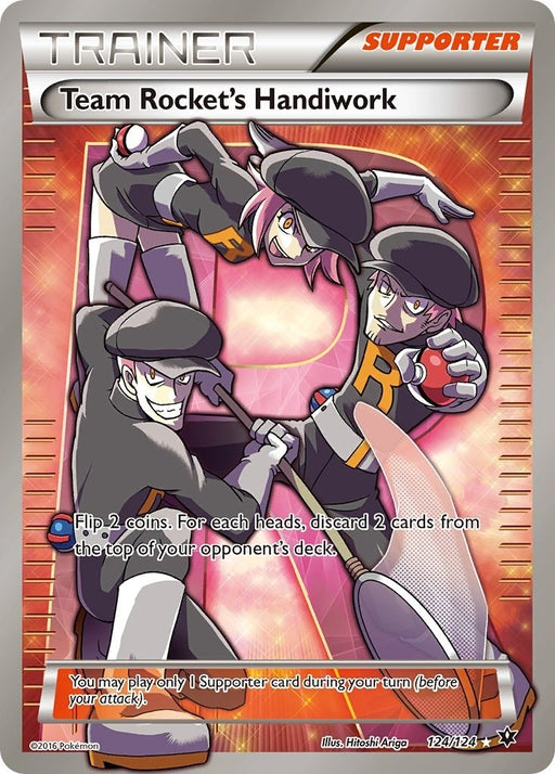 Image for Team Rocket's Handiwork (Full Art) (124/124) (Holofoil) [XY - Fates Collide] (FCO) - Pokemon
