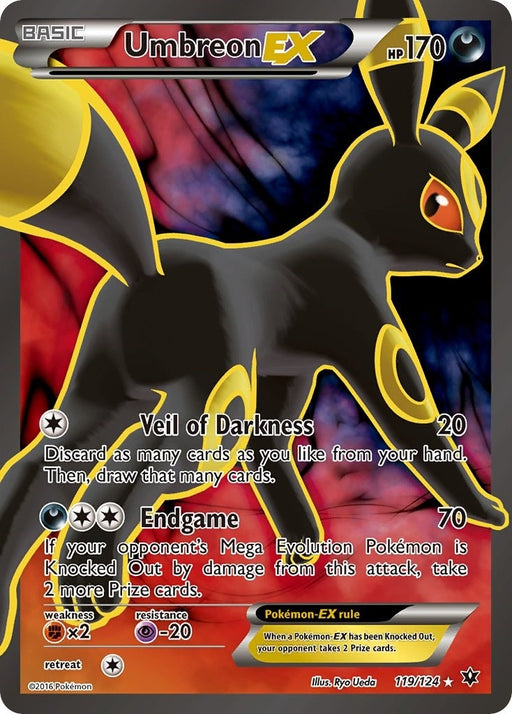 Image for Umbreon EX (Full Art) (119/124) (Holofoil) [XY - Fates Collide] (FCO) - Pokemon