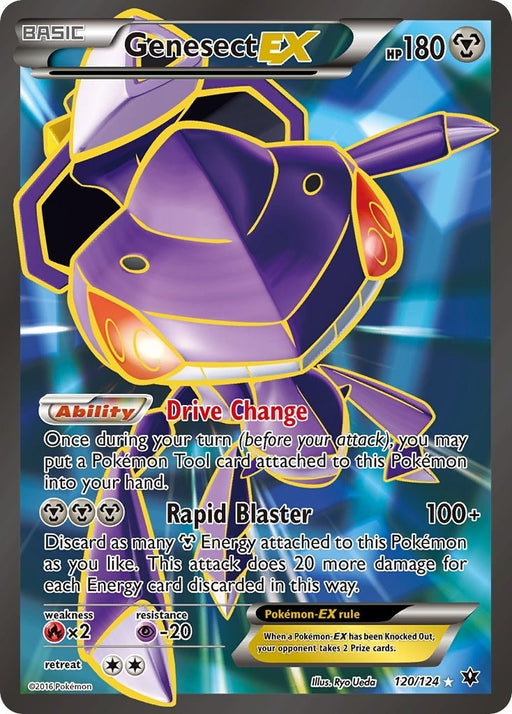 Image for Genesect EX (Full Art) (120/124) (Holofoil) [XY - Fates Collide] (FCO) - Pokemon