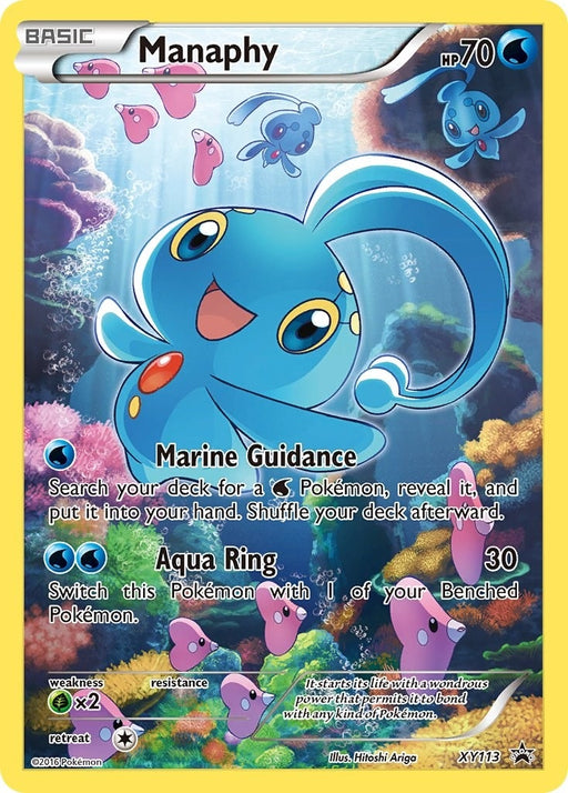 Image for Manaphy (XY113) (Holofoil) [XY Promos] (PR) - Pokemon