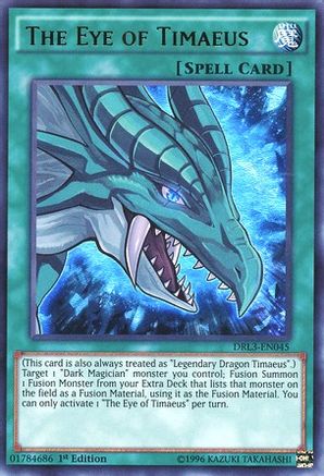 The Eye of Timaeus (DRL3-EN045) 1st Edition [Dragons of Legend: Unleashed]