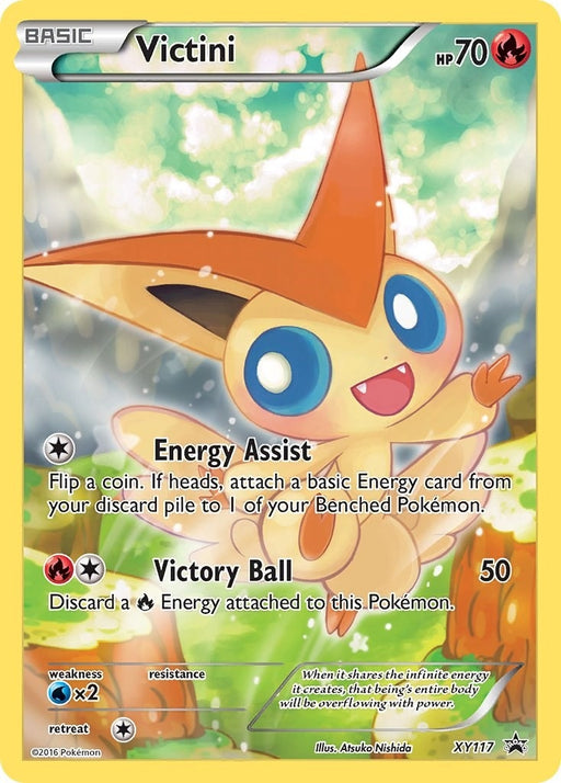 Image for Victini - XY117 (XY117) (Holofoil) [XY Promos] (PR) - Pokemon