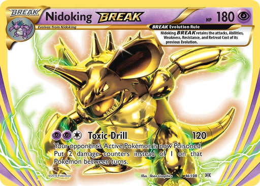 Image for Nidoking BREAK (46/108) (Holofoil) [XY - Evolutions] - Pokemon