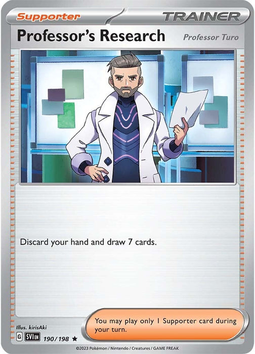 Professor's Research (Professor Turo) (190/198) [Trainer's Toolkit 2023 Promo]