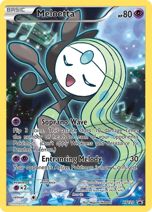 Image for Meloetta - XY120 (XY120) (Holofoil) [XY Promos] (PR) - Pokemon