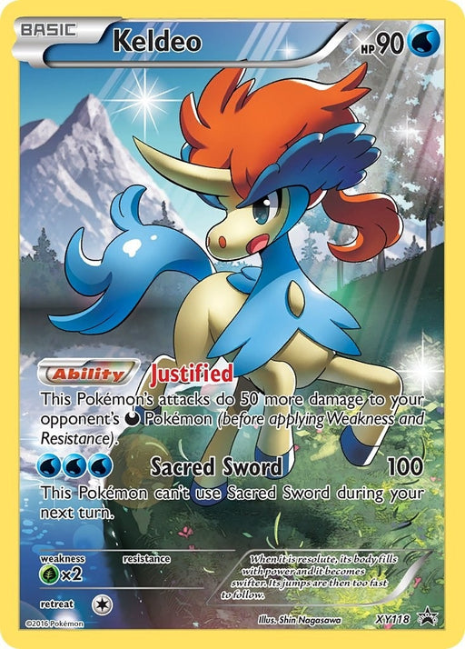 Image for Keldeo - XY118 (XY118) (Holofoil) [XY Promos] (PR) - Pokemon